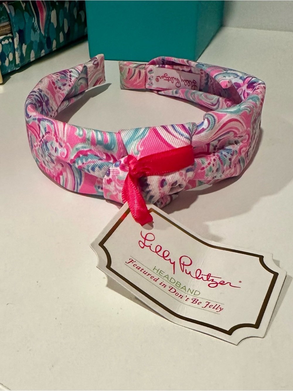Lilly Pulitzer headband- Don’t be Jelly